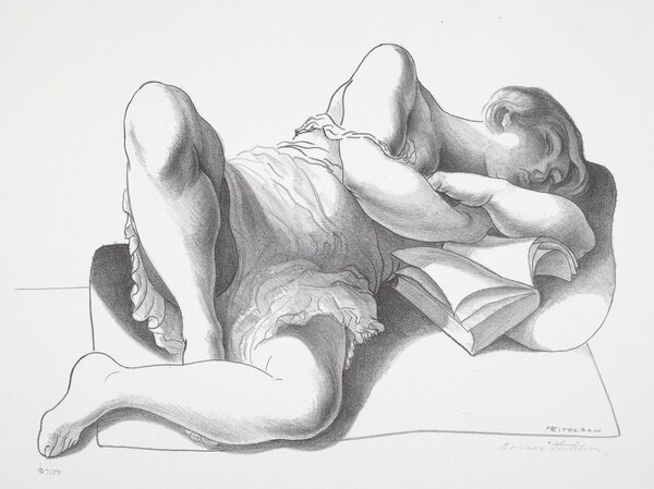 Untitled (Girl Reading)