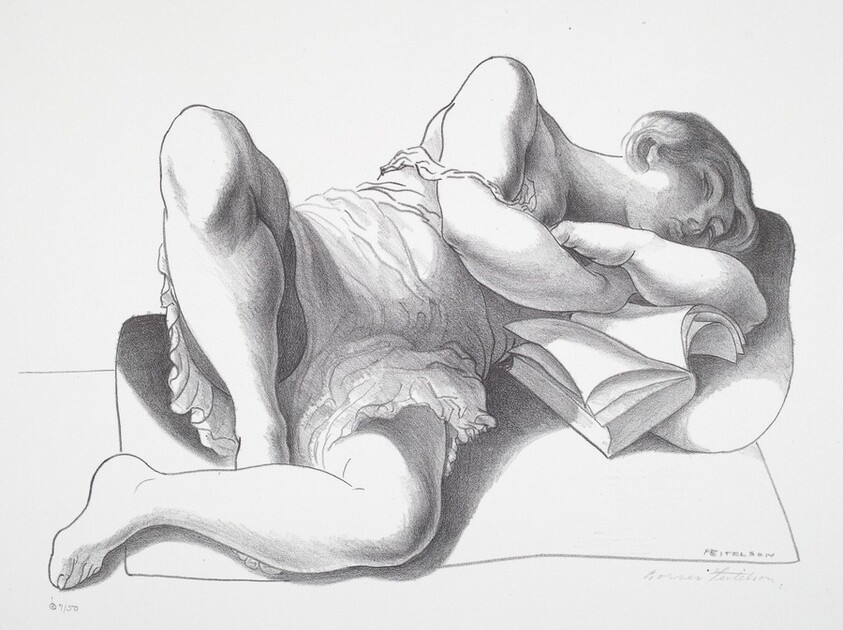 Untitled (Girl Reading)