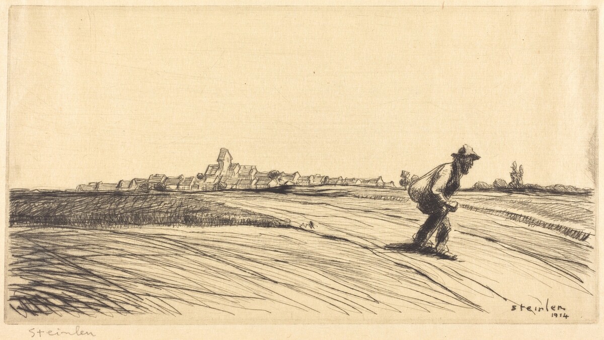 Tramp with Bundle (Le chemineau a la besace)