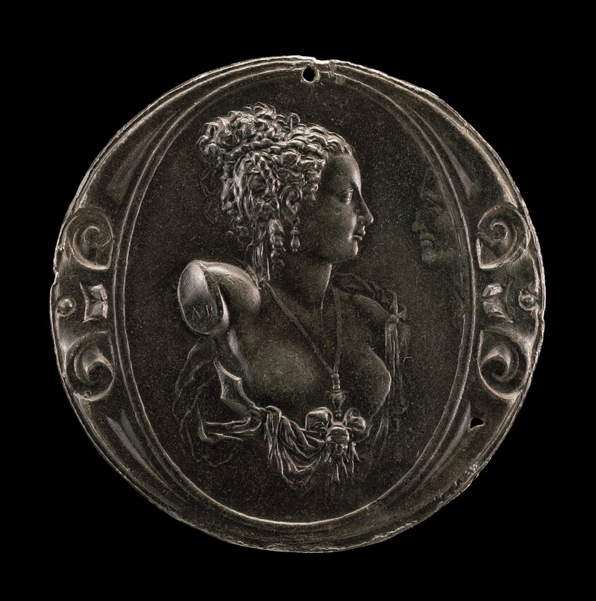 Portrait of a Woman and an Onlooker