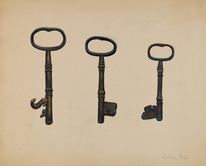 Keys to John Marshall House