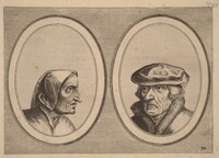 "Buyltje On-versaed" and "Waerner Altijdt-meer", Johannes and Lucas van Doetechum after Pieter Bruegel the Elder, c. 1564/1565