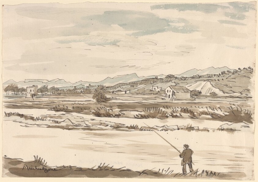 River at Gerona, Spain