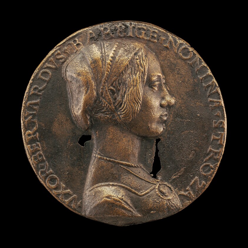 Nonina Strozzi, Wife of Bernardo del Barbigia [obverse]