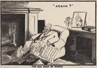The Old Man of Doorn, David Low, 1938