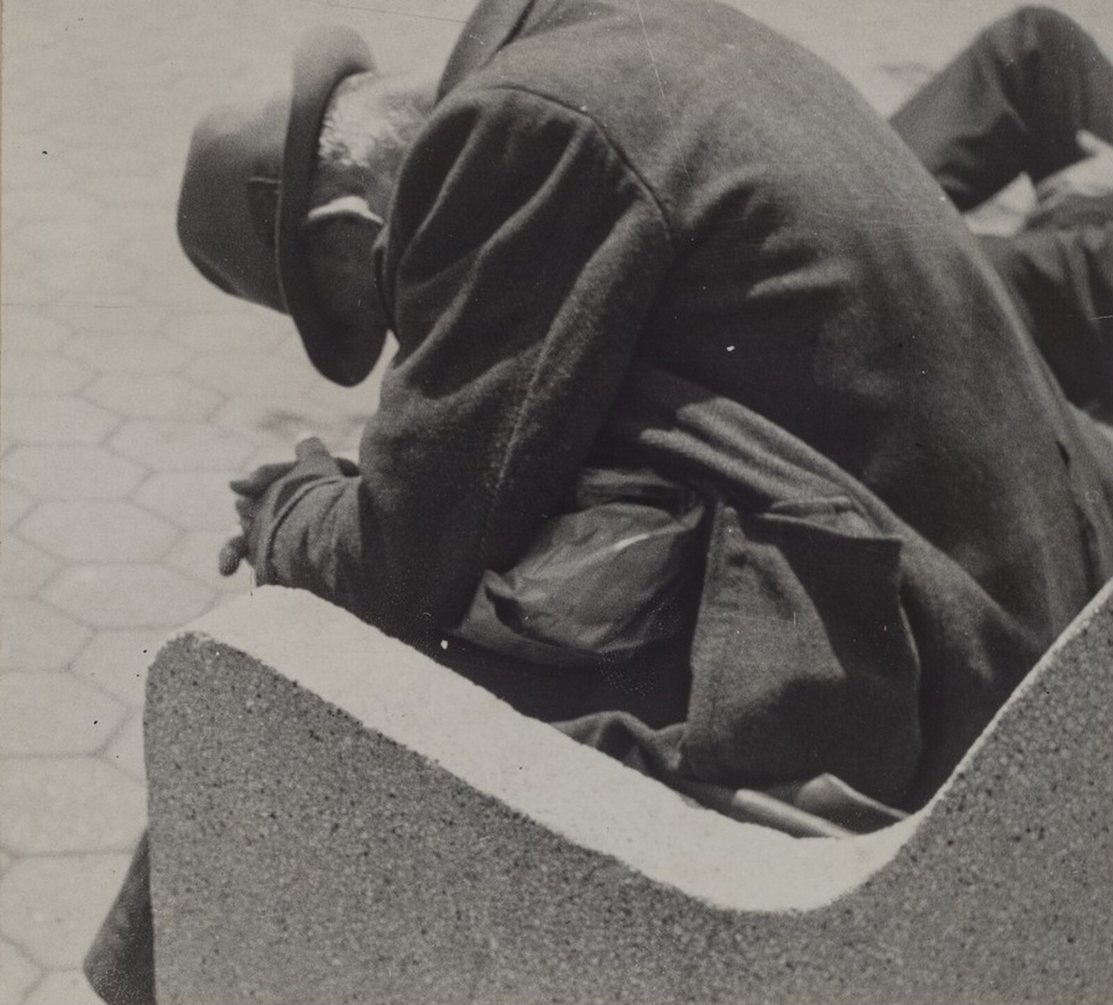 Man on Bench, Nathan Lerner, 1937