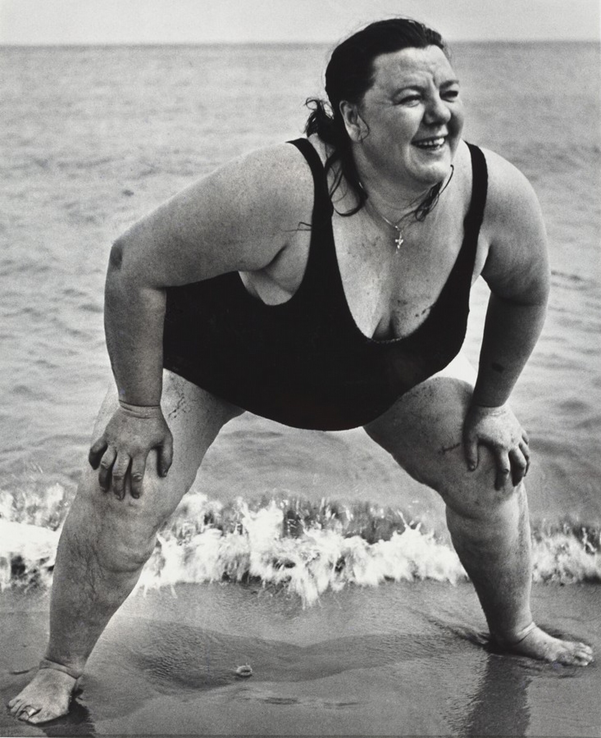 Woman at Coney Island, New York, Lisette Model, 1939-1941, printed 1976