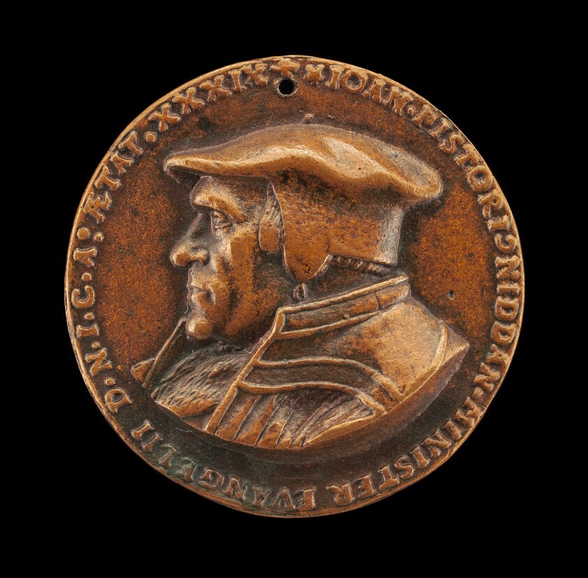 Johannes Pistorius,1504-1583, Theologian [obverse]