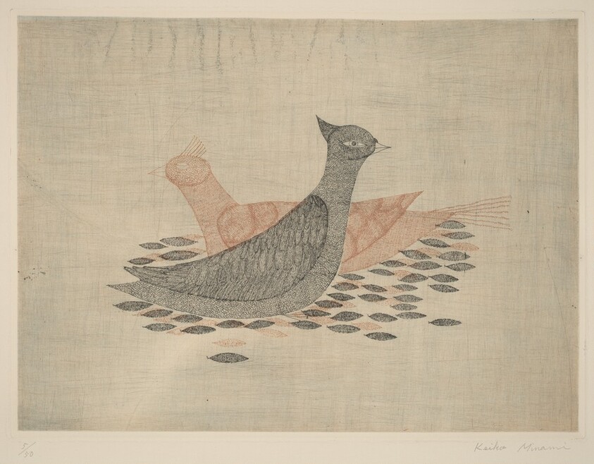 Two Birds Resting (Deux Oiseaux Reposant)