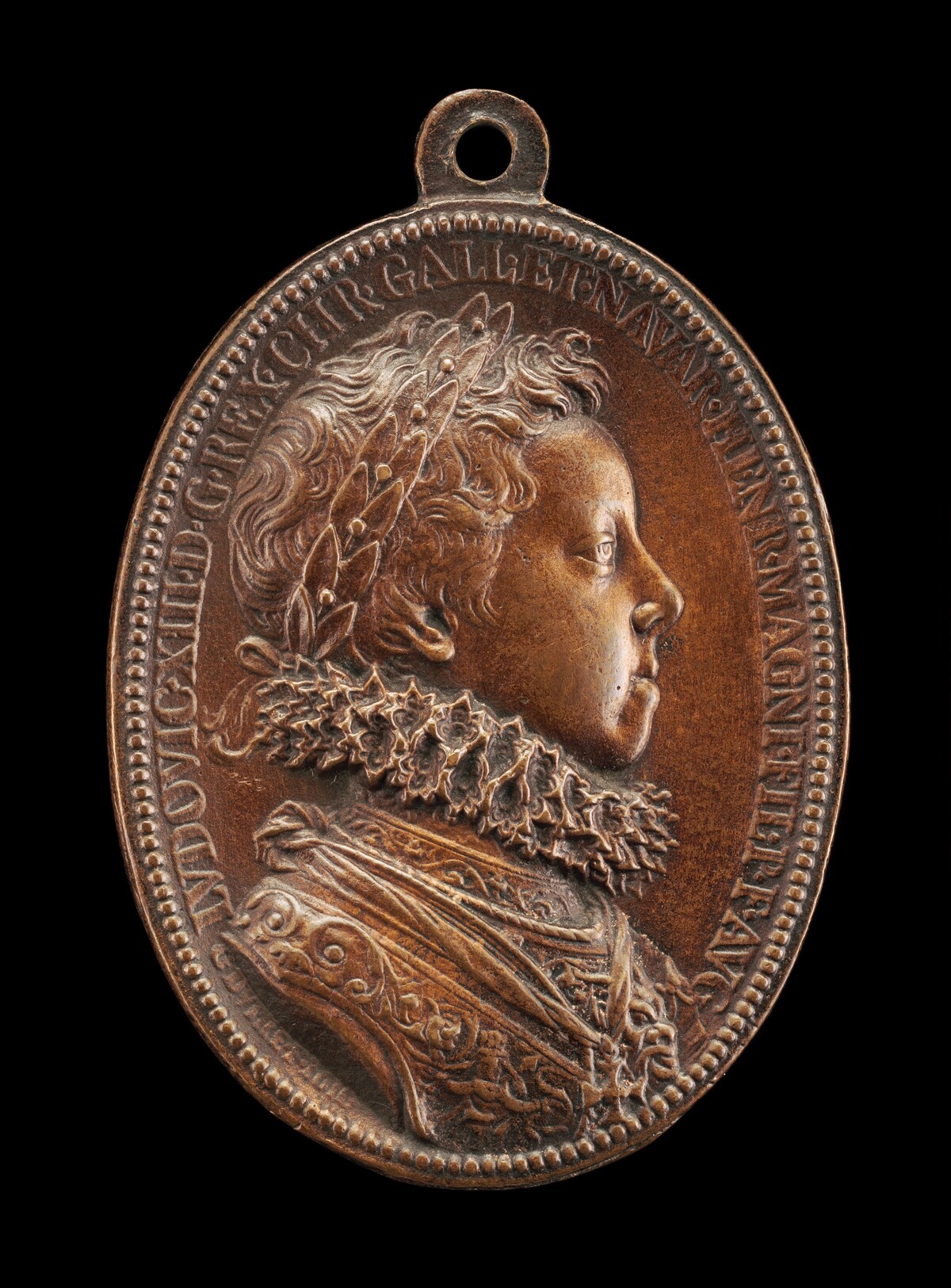 Louis XIII, 1601-1643, King of France 1610 [obverse]