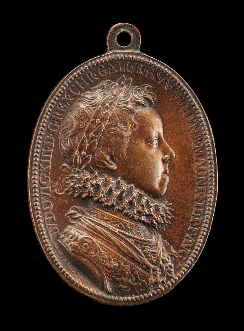Louis XIII, 1601-1643, King of France 1610 [obverse]