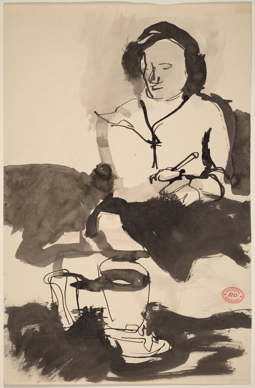 Untitled [study of a woman]