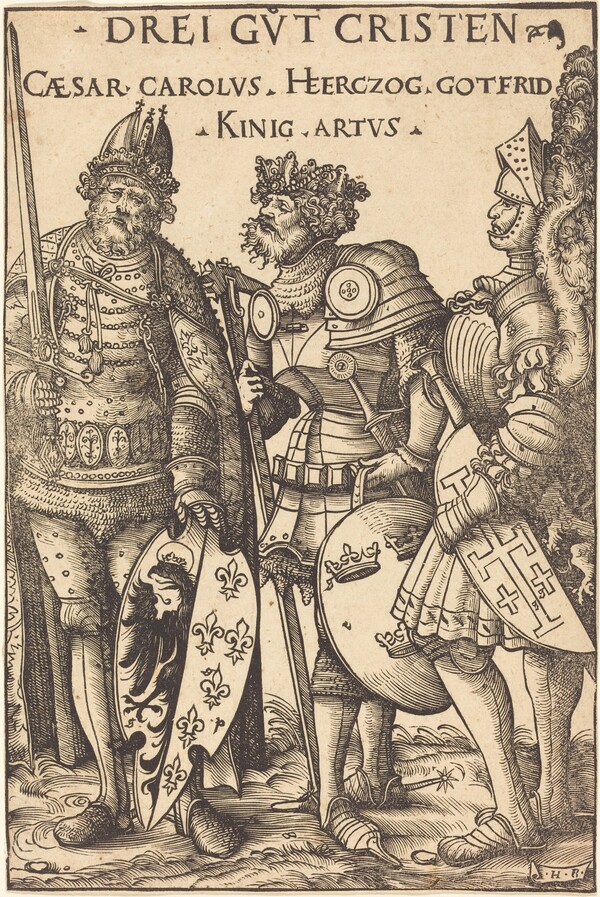Charlemagne, Arthur and Godfrey
