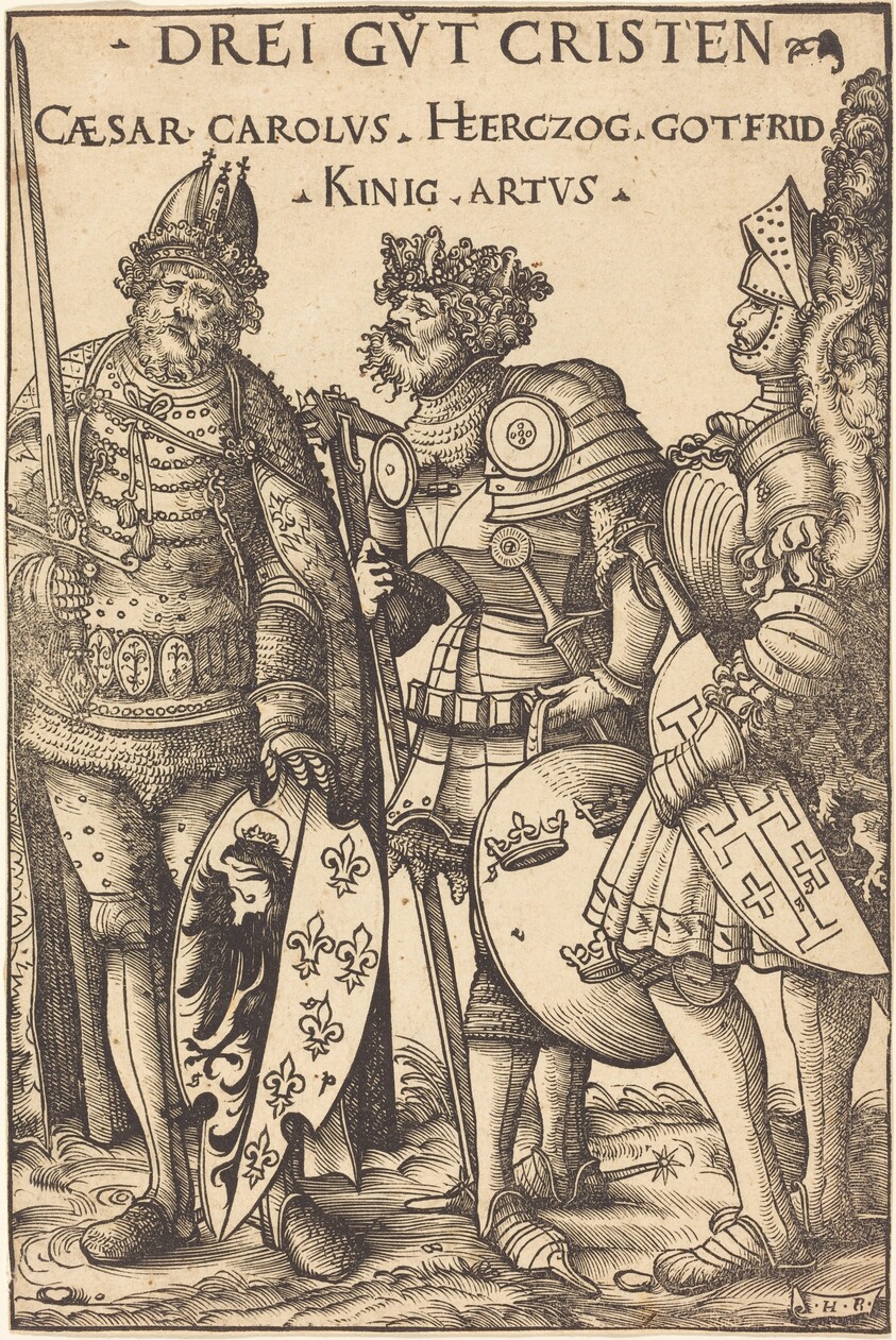 Charlemagne, Arthur and Godfrey
