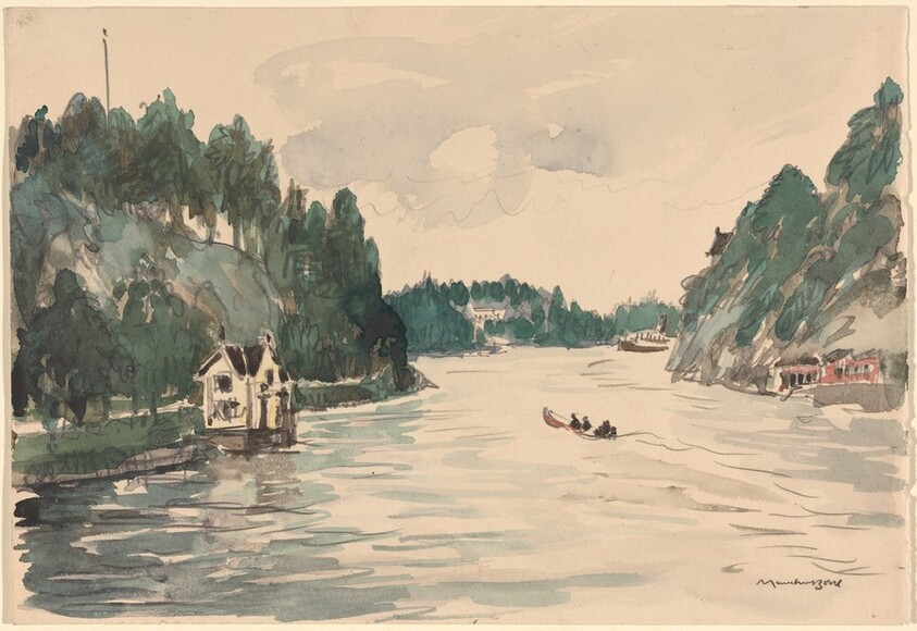 Bath Houses near Saltsjobaden, Sweden