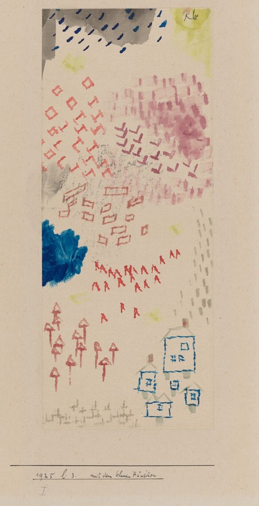 Mit dem Blauen Häuschen (With the Little Blue Houses)