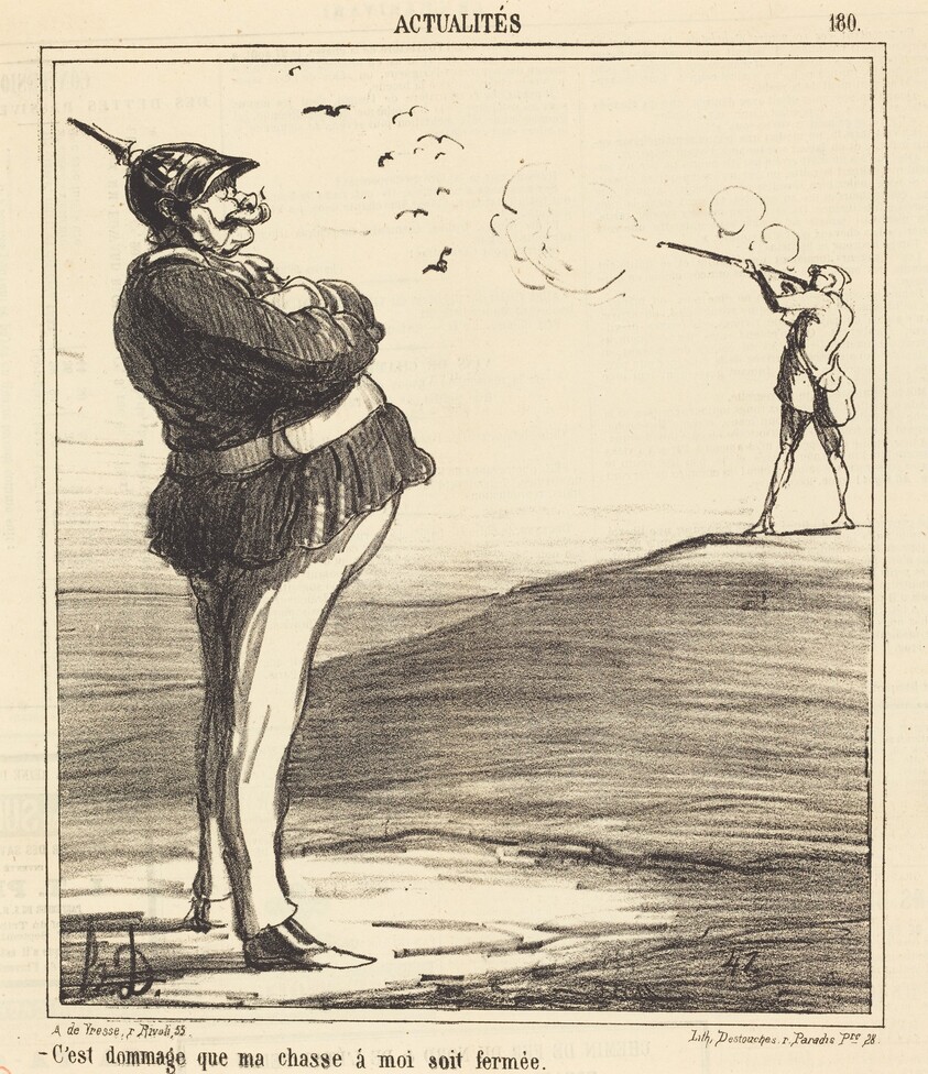 C'est dommage que ma chasse a moi soit fermée