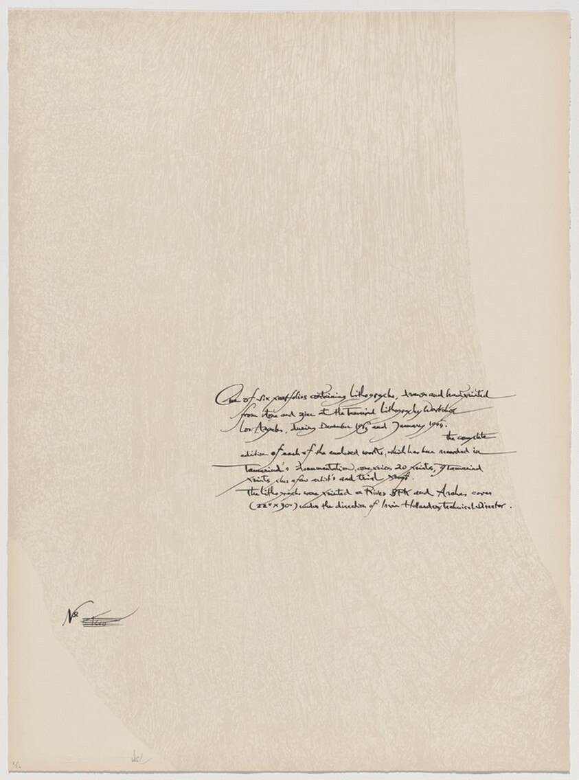 Colophon from Of Nature, Of Man