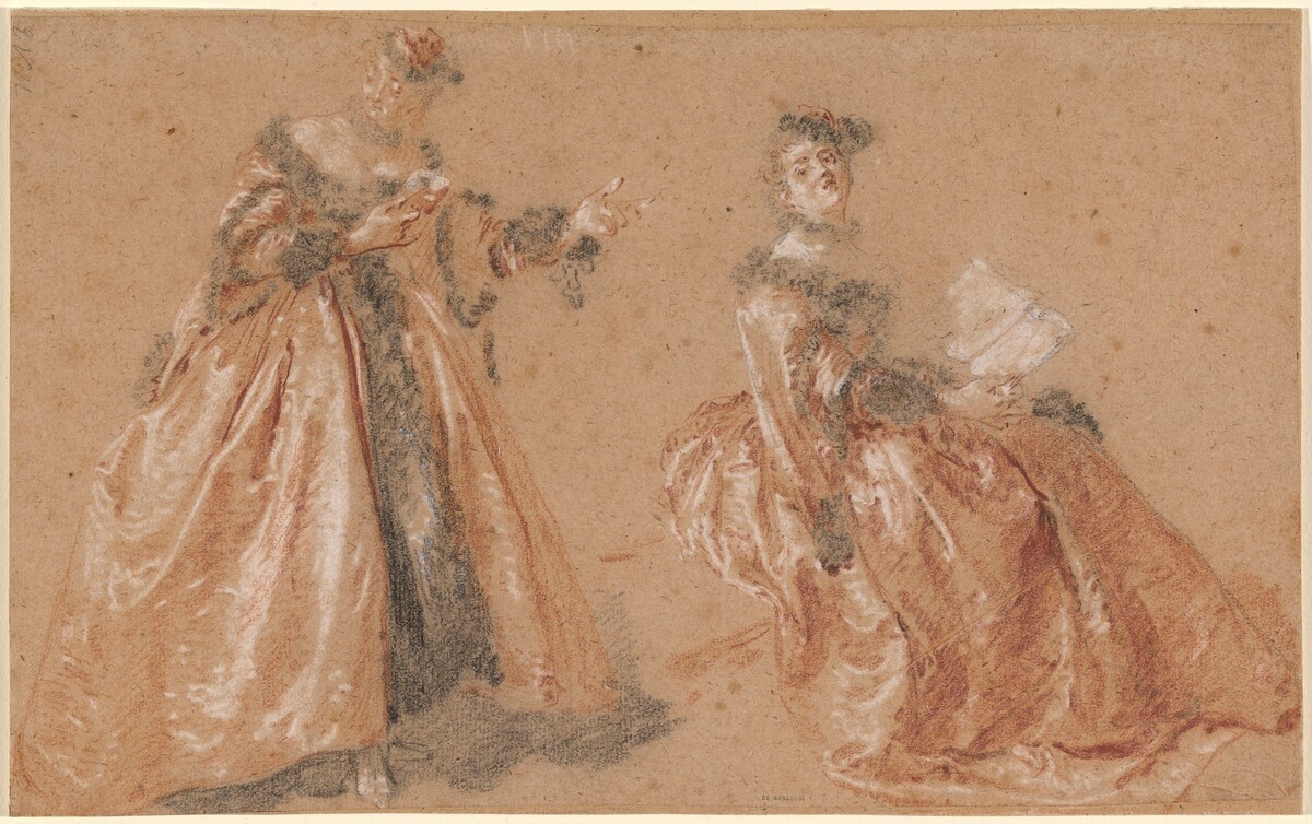 Two Elegant Women in Polish Dress