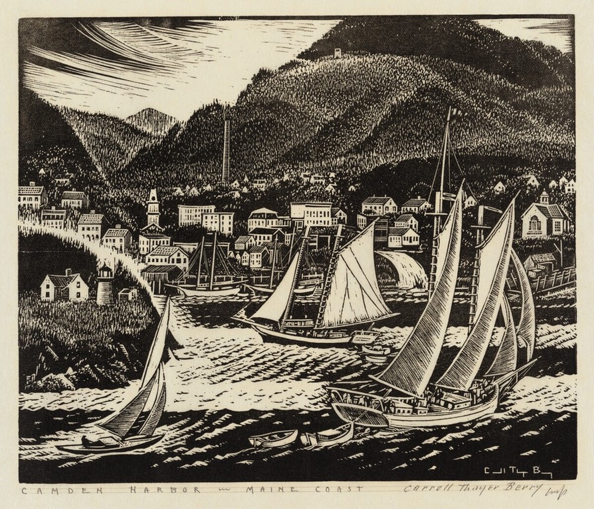 Camden Harbor - Maine Coast