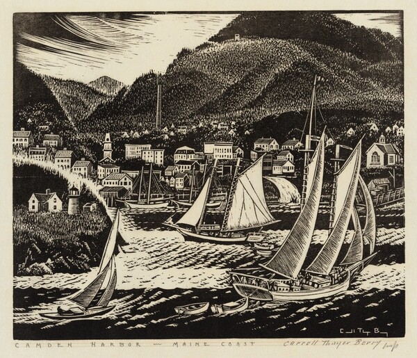 Camden Harbor - Maine Coast