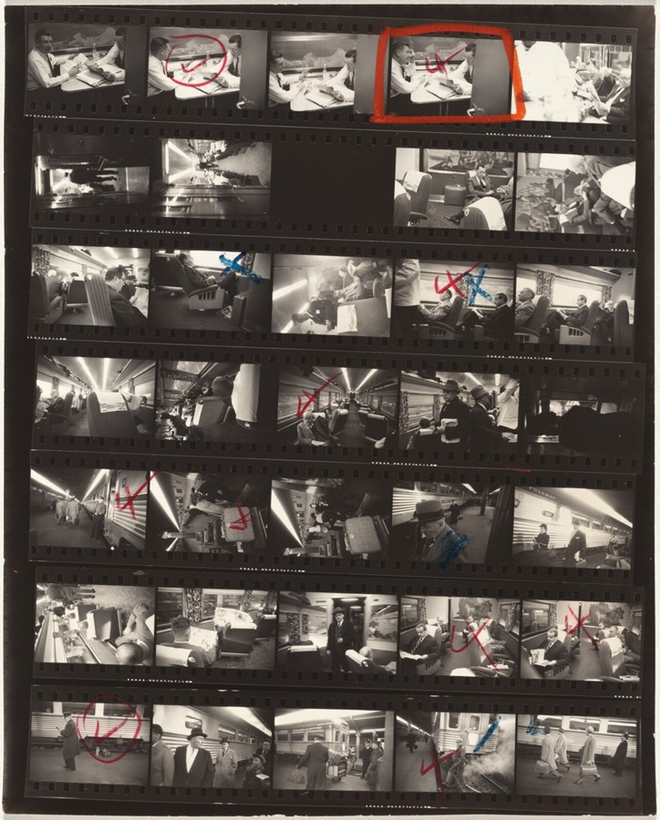 Congressional 7, Robert Frank, December 1954 or January 1955