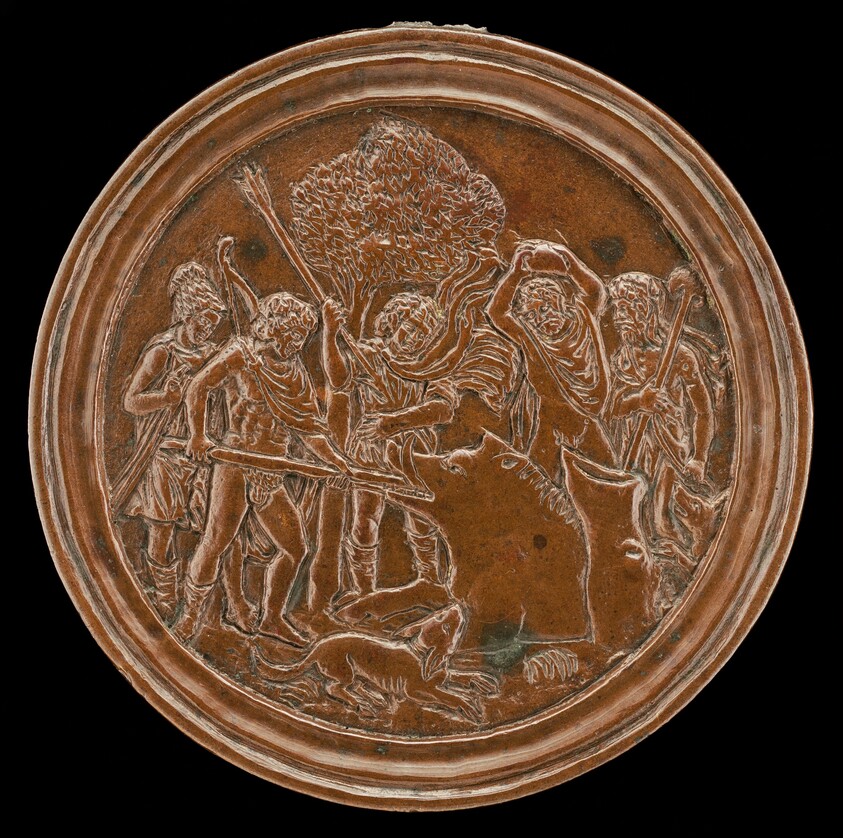 Meleager Hunting the Calydonian Boar