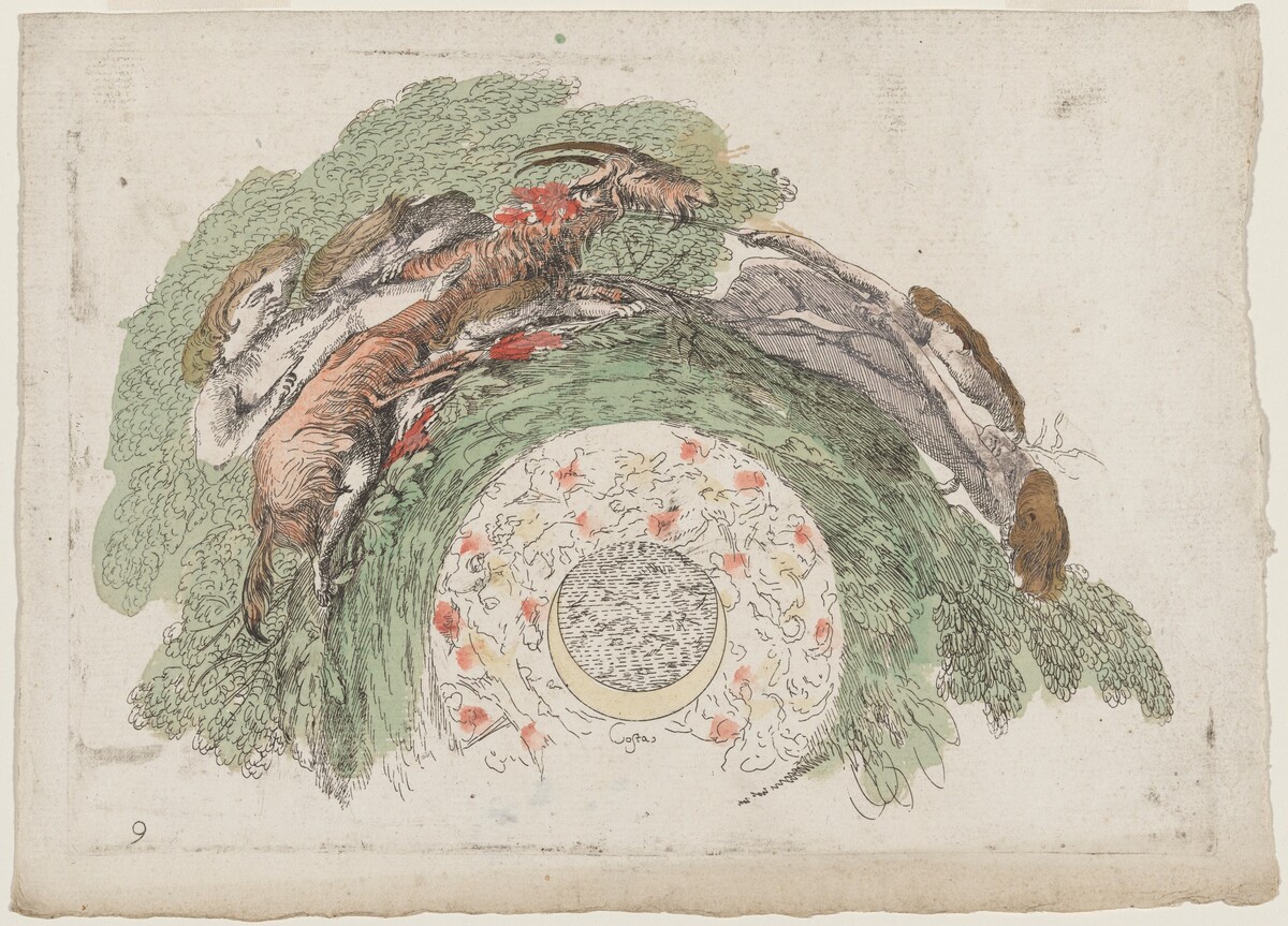 Putti Leading a Goat