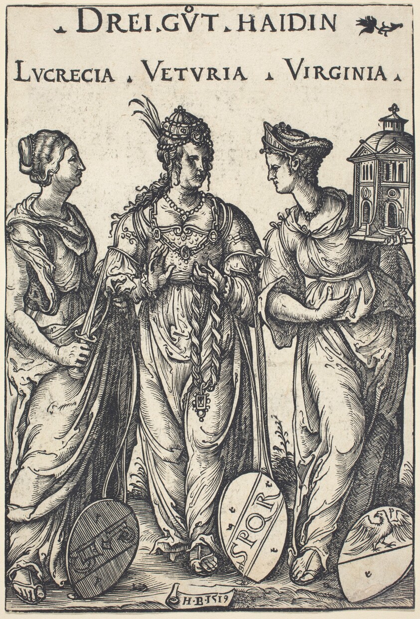 Lucretia, Veturia and Virginia