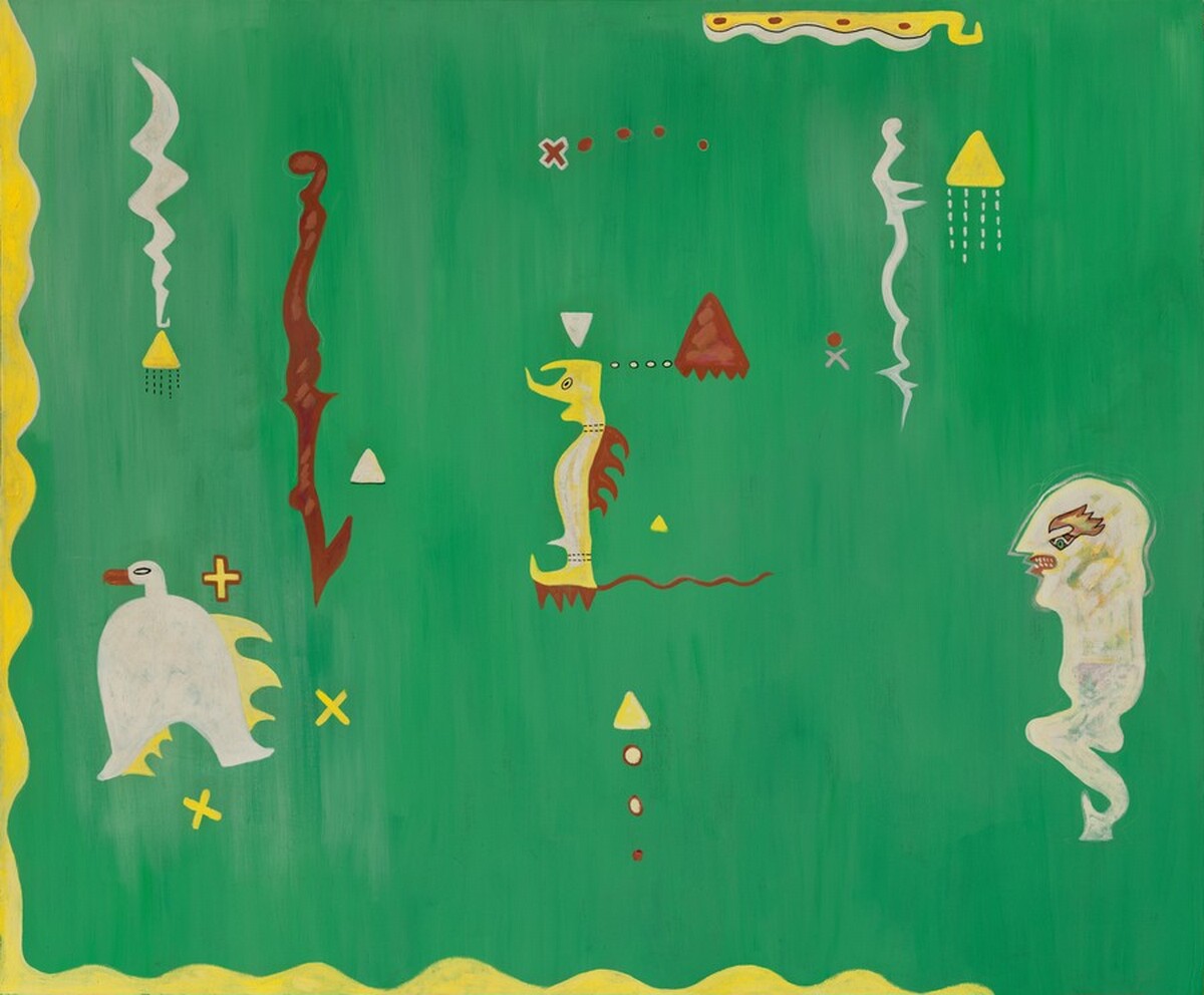 Untitled (Green Abstract)