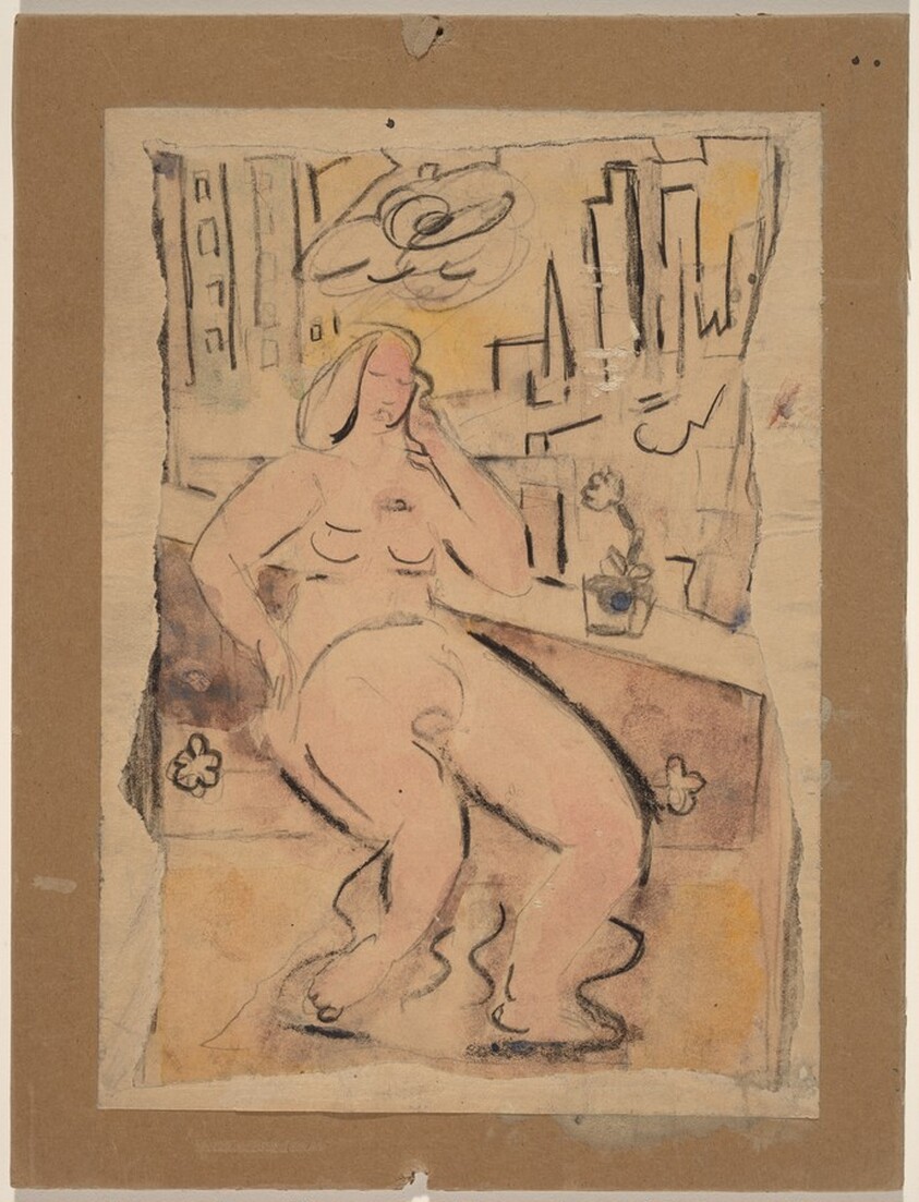 Seated Nude, New York City