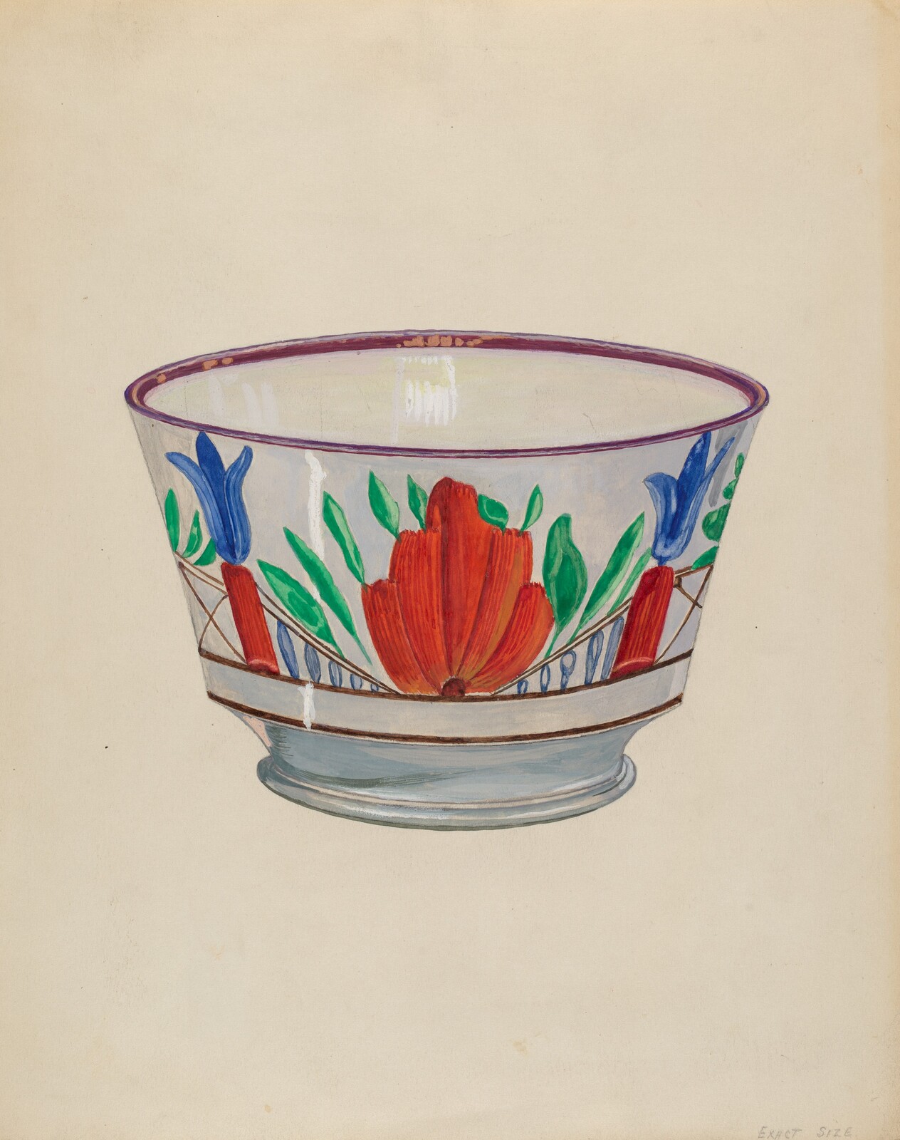 Bowl, John Cutting, c. 1936