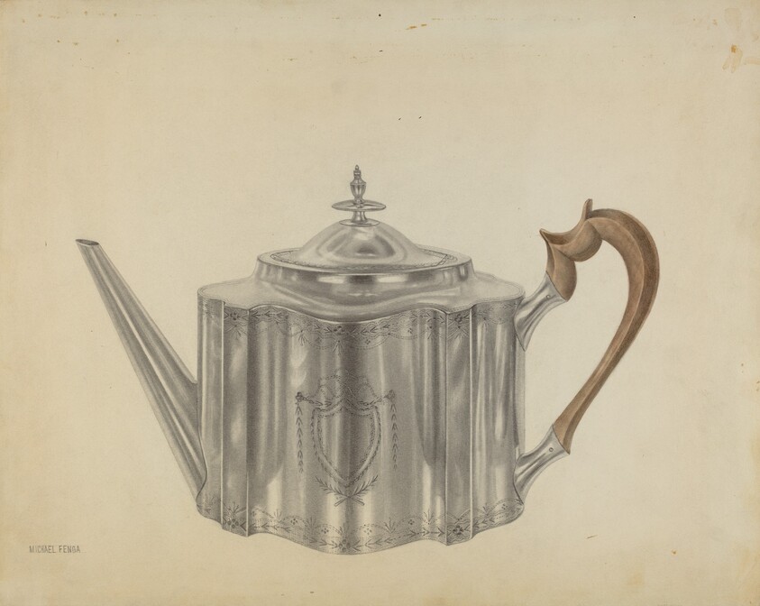 Silver Teapot