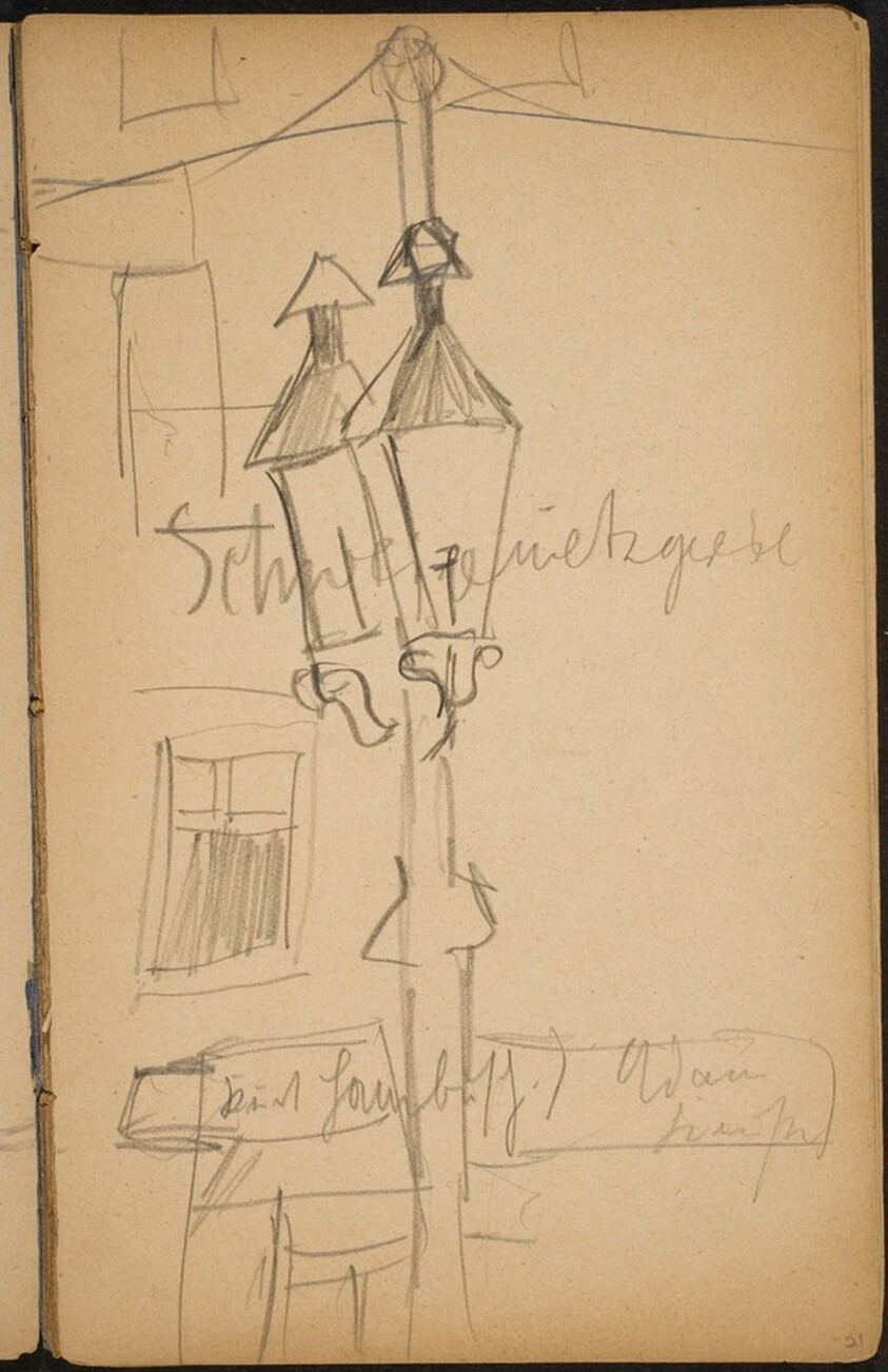 Straßenlaterne (Lamppost) [p. 21]