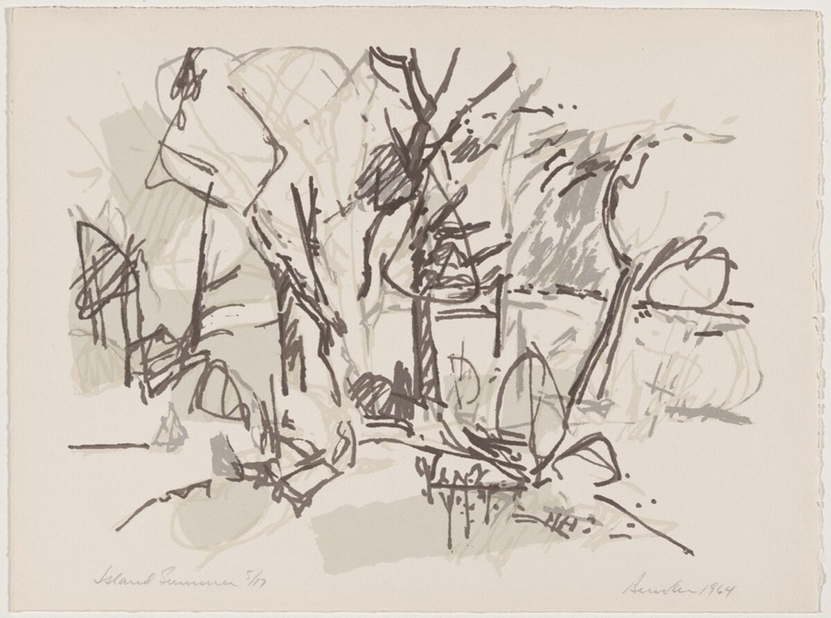 Island Summer from For Carl Zigrosser