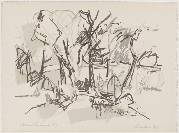 Island Summer from For Carl Zigrosser