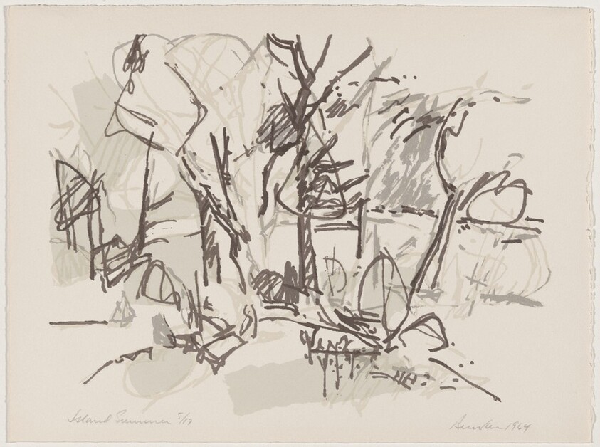 Island Summer from For Carl Zigrosser