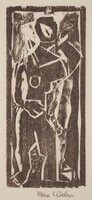 Standing Female Figure, Max Weber, 1951-1952