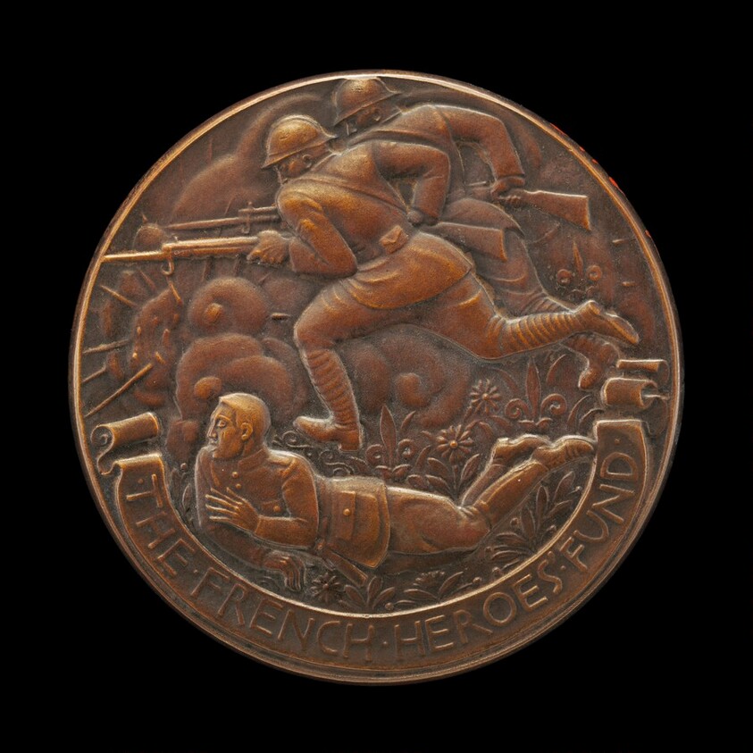 French Heroes Fund Medal [obverse]