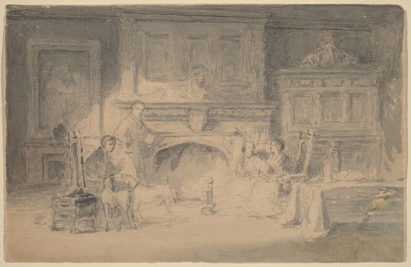 Study for "The Bailey Family"