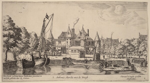 Nieuwmarkt with St. Anthoniswaag (S. Anthoni s Marckt met de Waegh)