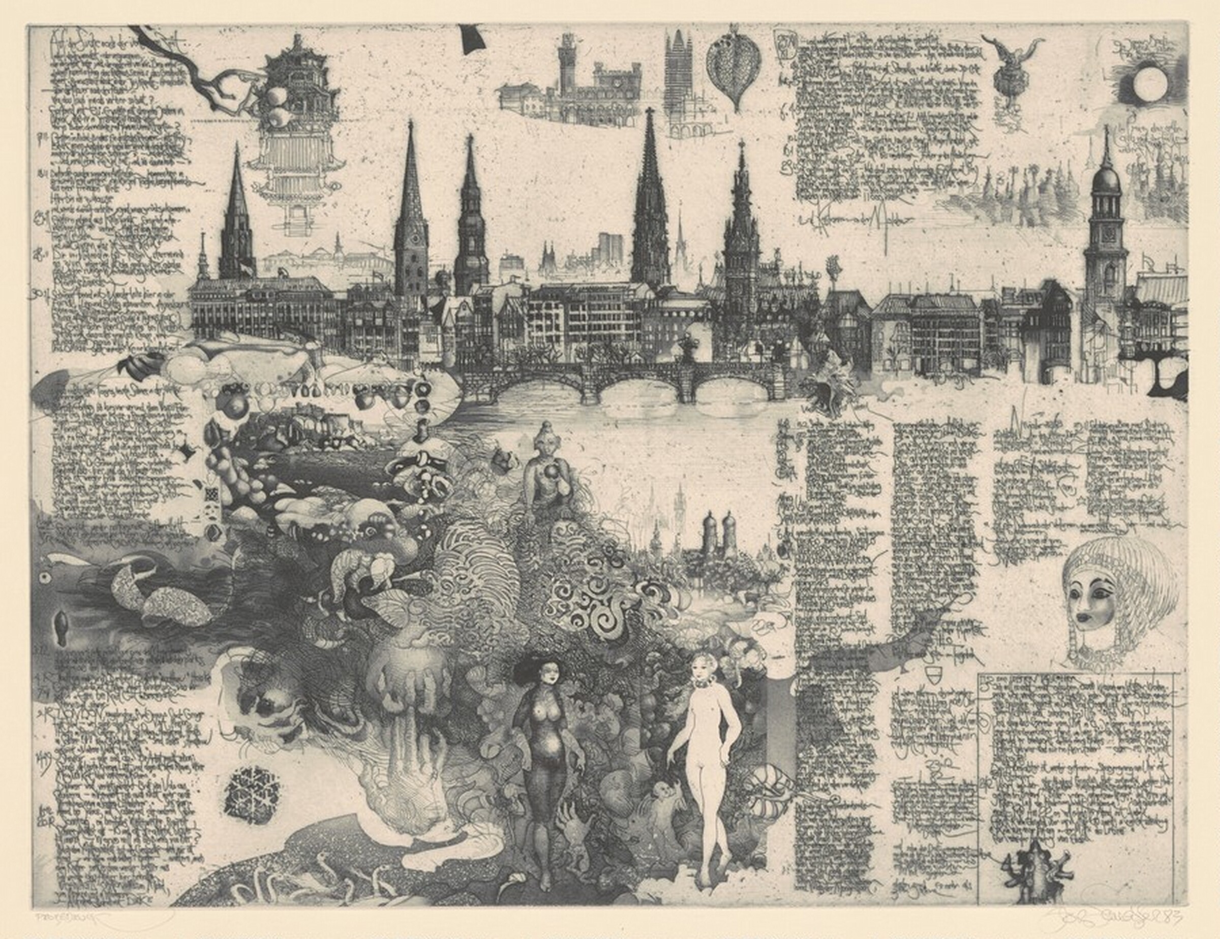 Diary and Hamburg, Jörg Schmeisser, 1983