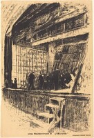 Une répétition à L'Oeuvre, Program for L'Oasis, Edouard Vuillard, 1903