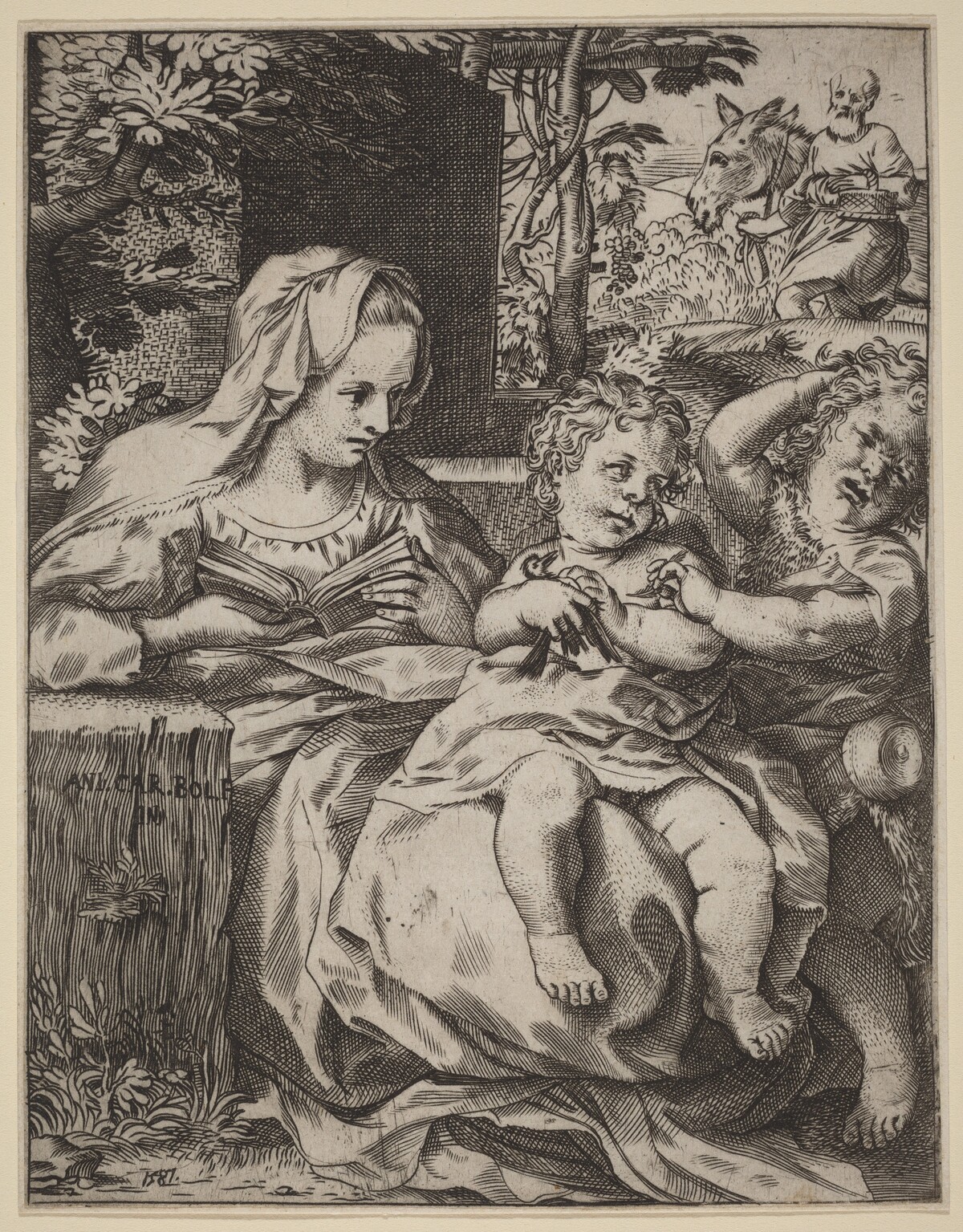 The Madonna of the Swallow (La Madonna Della Rondinella)