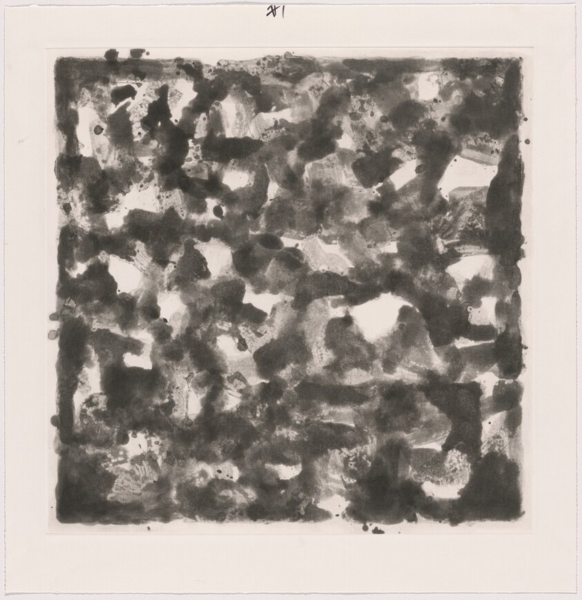 Color & Black, 40 x 40, No. 4 [working proof 1B]