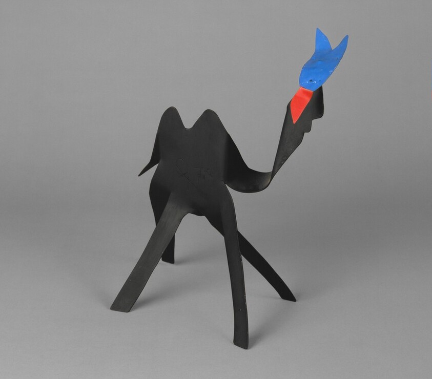 Black Camel with Blue Head and Red Tongue