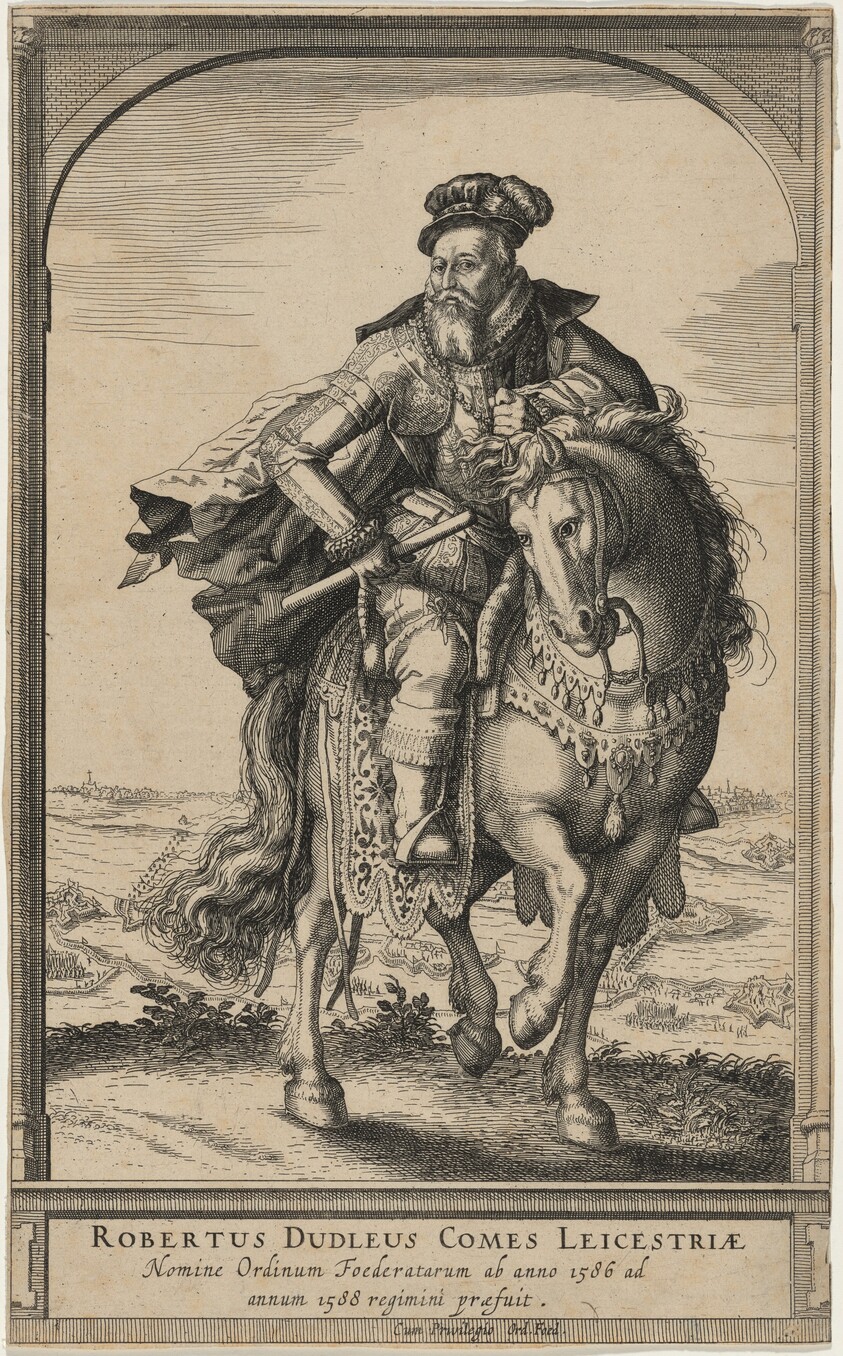 Robert Dudley, Earl of Leicester on Horseback
