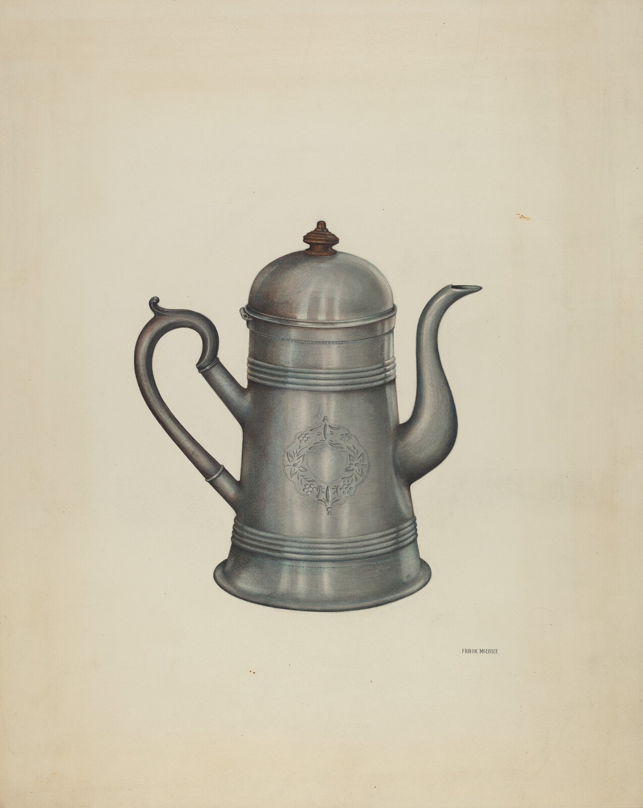 Coffee Pot, Frank McEntee, 1935/1942