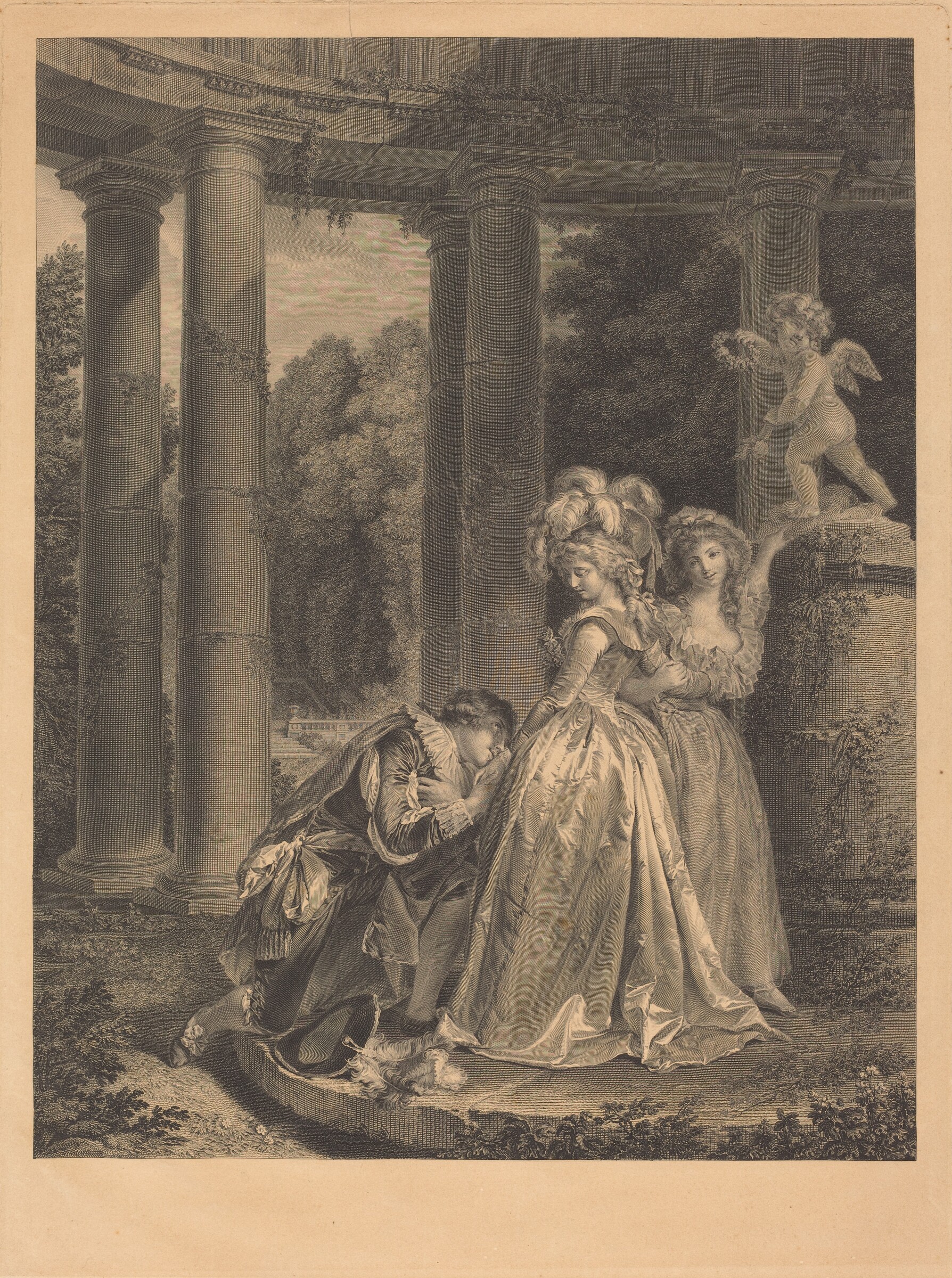 La Declaration, Charles-Clement Bervic after Louis Rolland Trinquesse