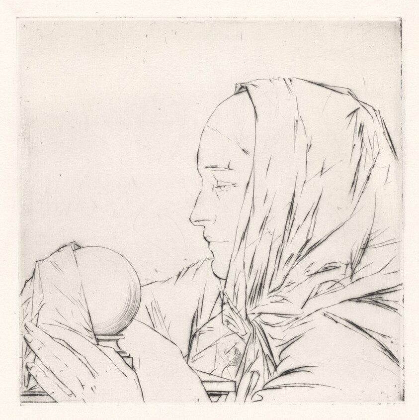 La Boule de Cristal (The Crystal Ball) [plate 7]